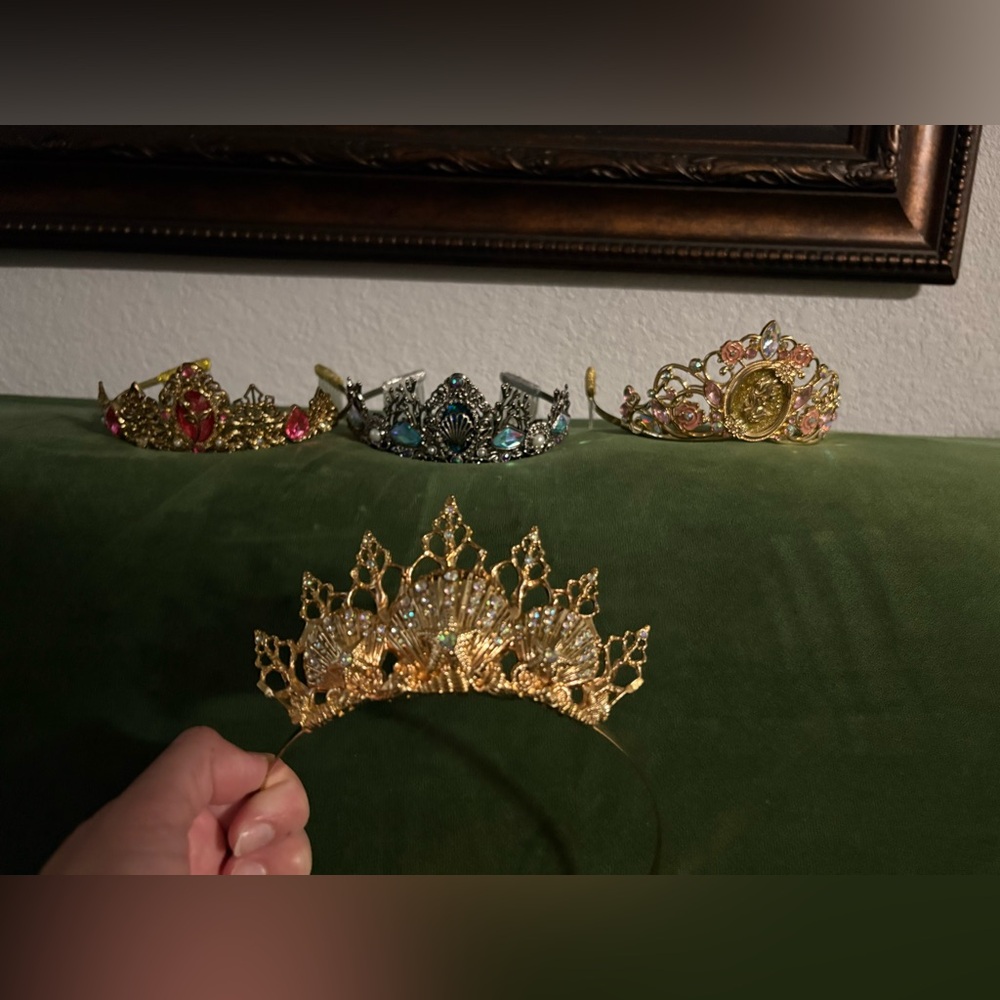 Assorted Disney Store Princess Tiaras
